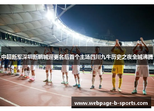 中超新军深圳新鹏城迎更名后首个主场四川九牛历史之夜全城沸腾 中超新军深圳新鹏城迎更名后首个主场四川九牛历史之夜全城沸腾